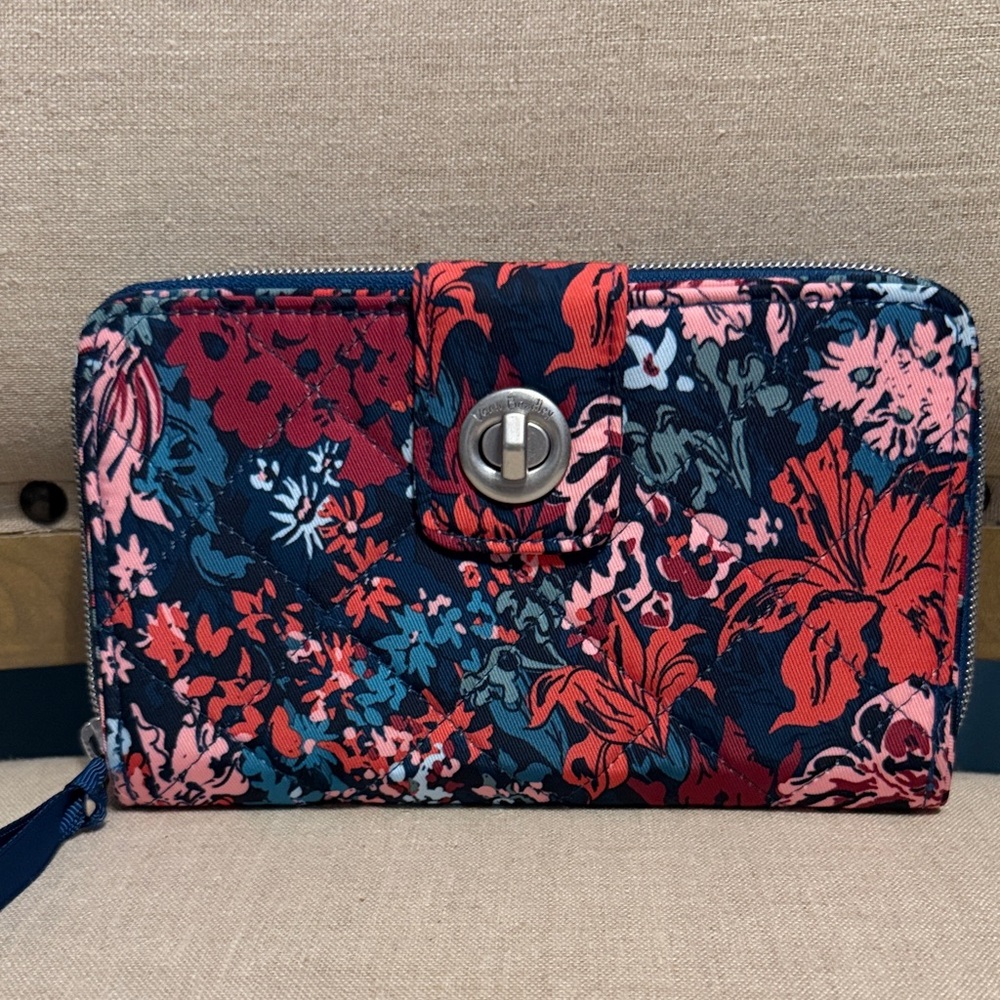 Vera Bradley Floral Large Wallet